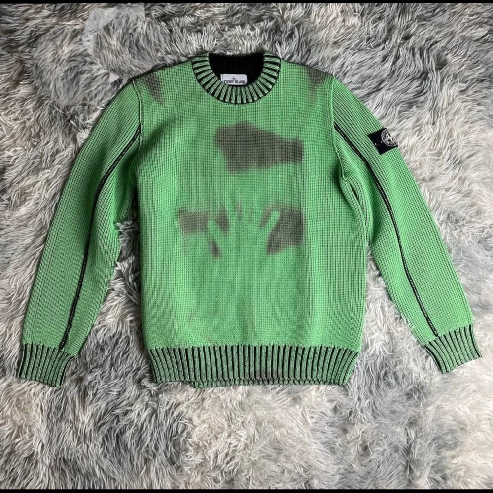 Stone Island Ice Knit Color Changing Sweater Men’s Large